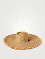 Ultra Wide Ventura Straw Hat