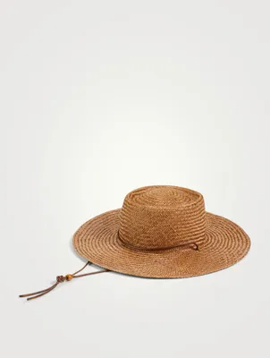 The Vienna Straw Boater Hat