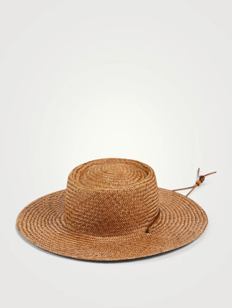 The Vienna Straw Boater Hat
