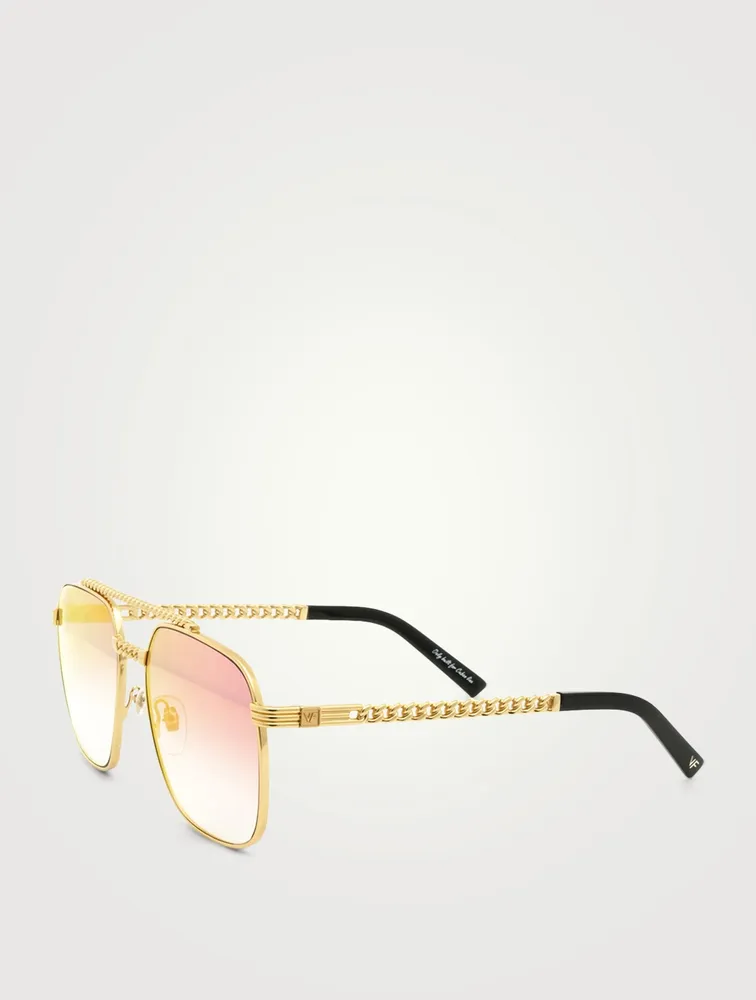 Cuban Link XL Aviator Sunglasses