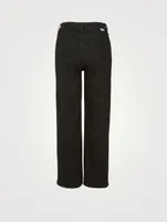 Mikey High-Waisted Wide-Leg Jeans