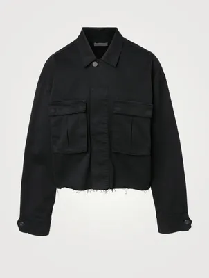 Camden Cropped Military Jacket