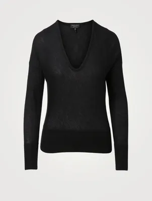 Mandee Cashmere Knit Top