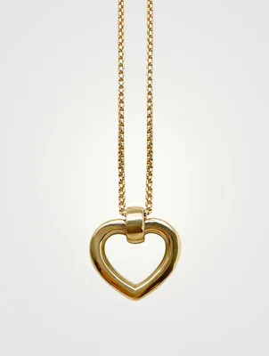 Tesoro 14K Gold Plated Pendant Necklace