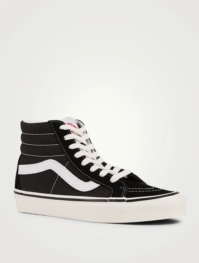 Anaheim Factory SK8-Hi 38 DX Suede And Canvas High-Top Sneakers