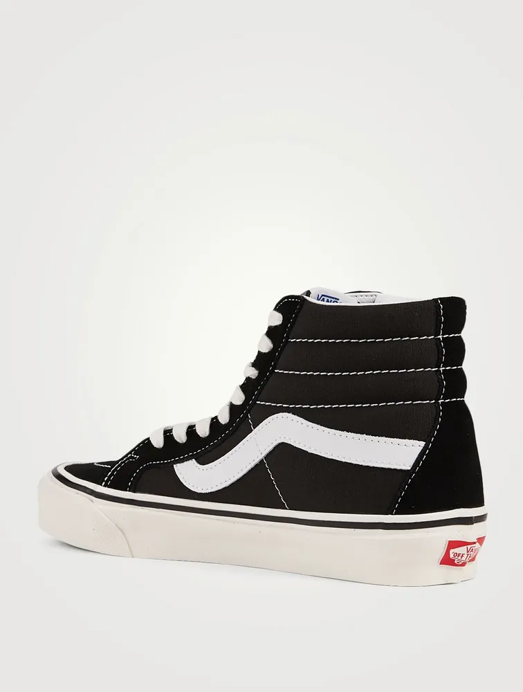 Anaheim Factory SK8-Hi 38 DX Suede And Canvas High-Top Sneakers