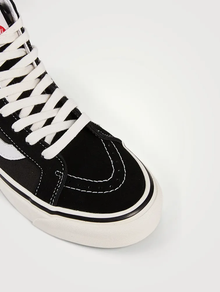 Anaheim Factory SK8-Hi 38 DX Suede And Canvas High-Top Sneakers