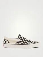 Anaheim Factory Classic Slip-On 98 DX Canvas Sneakers Checker Print