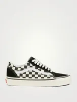 Anaheim Factory Old Skool 36 DX Suede And Canvas Sneakers Checker Print