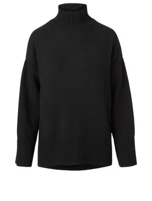 Cashmere And Wool Turtleneck Sweater