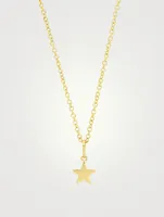 Mini 18K Gold Star Necklace