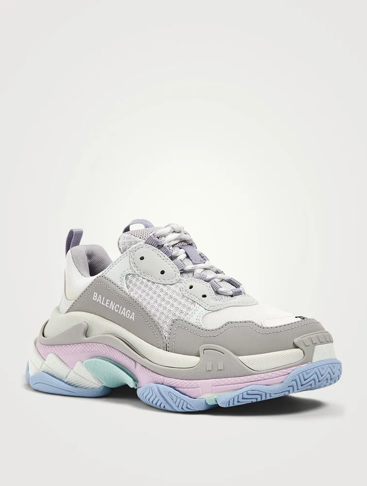 Triple S Double Foam And Mesh Sneakers