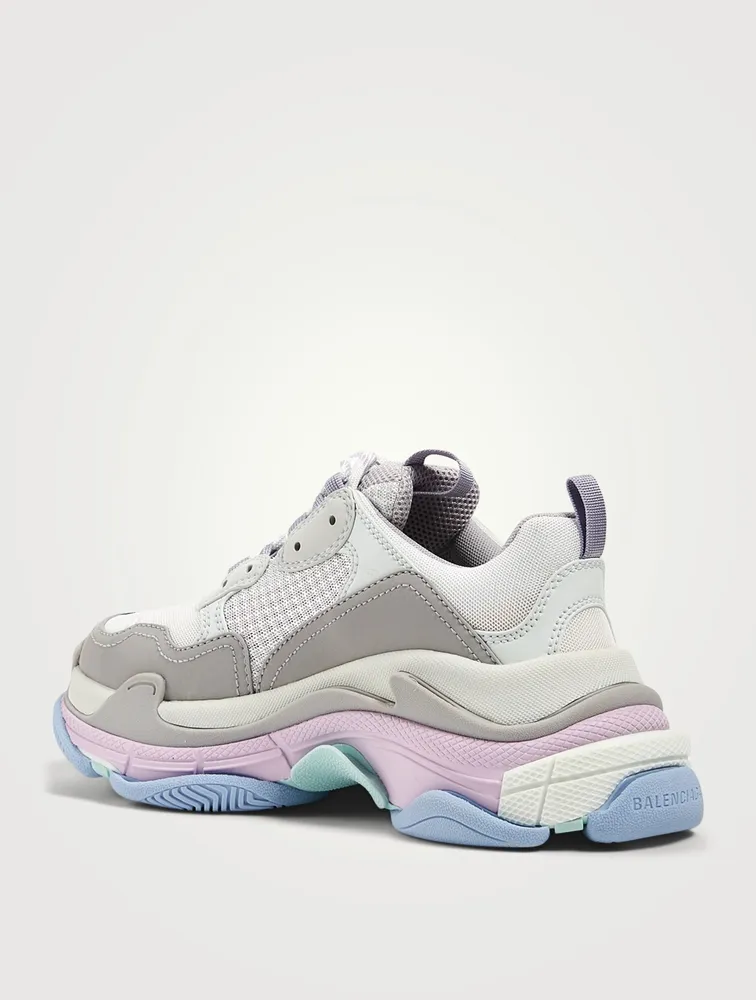 Triple S Double Foam And Mesh Sneakers