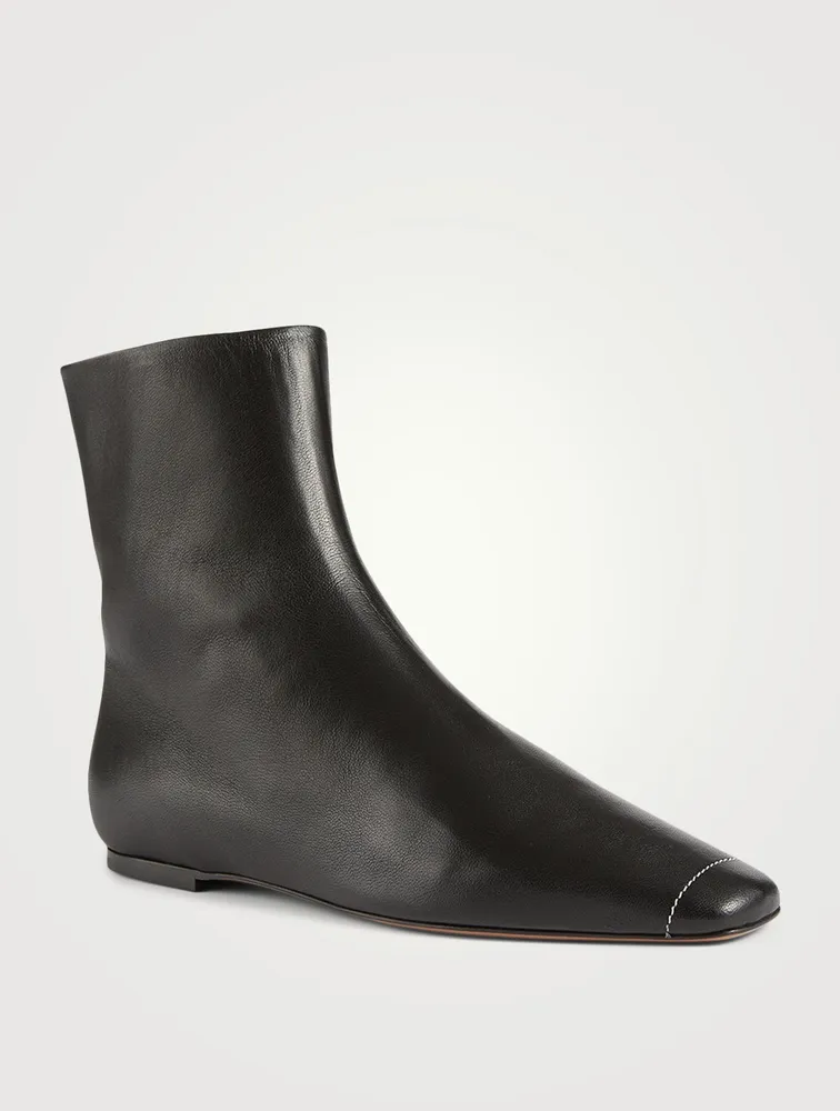 Menea Leather Ankle Boots