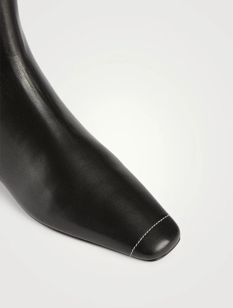 Menea Leather Ankle Boots
