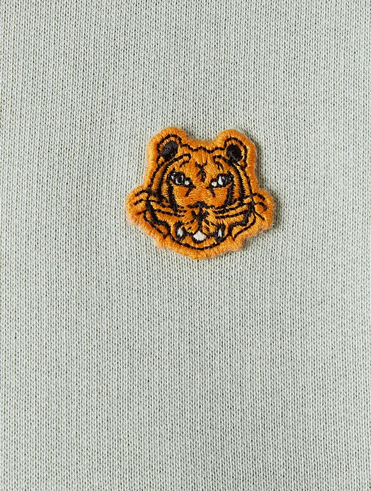 Tiger Crest Boxy Hoodie