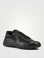 America's Cup Leather And Mesh Sneakers