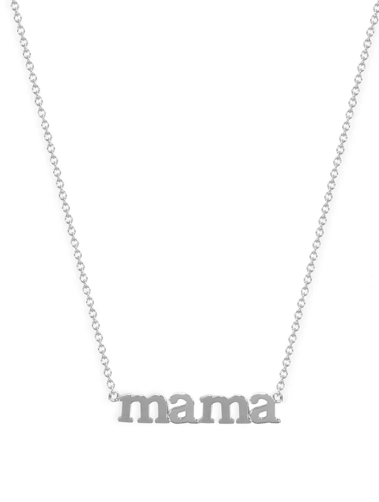 18K Gold Mama Necklace