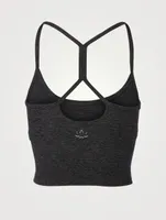 Spacedye Slim Racerback Cropped Tank Top