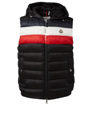 Timothe Quilted Down Vest With Hood