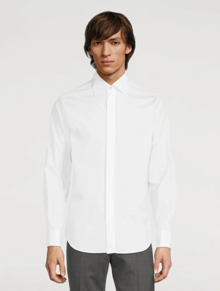 Cotton Tuxedo Shirt