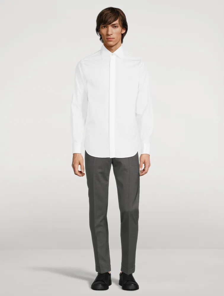 Cotton Tuxedo Shirt