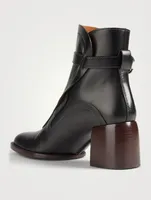 Gaile Leather Heeled Ankle Boots