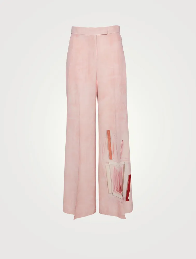 Ohayo Wool And Silk Pants