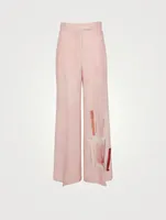 Ohayo Wool And Silk Pants