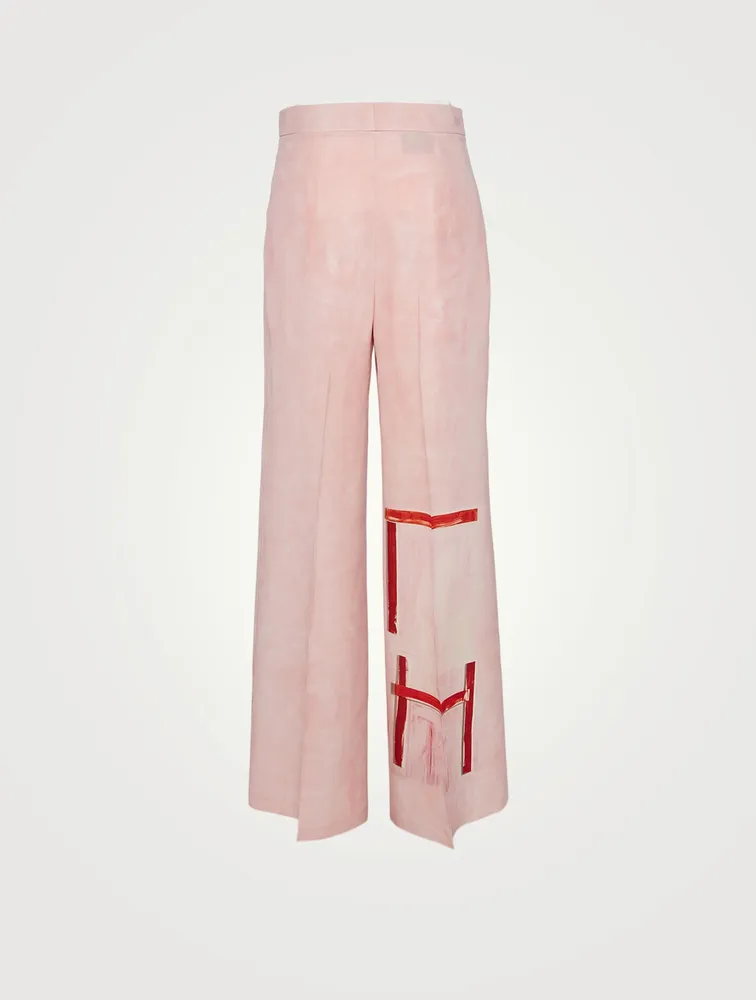 Ohayo Wool And Silk Pants