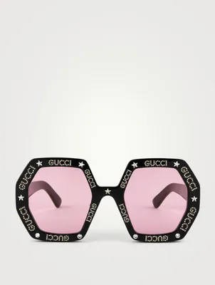 Square Sunglasses With Crystals