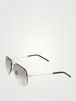 Classic SL 11 YSL Monogram Aviator Sunglasses