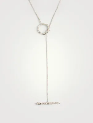 Roca Sterling Silver Toggle Necklace