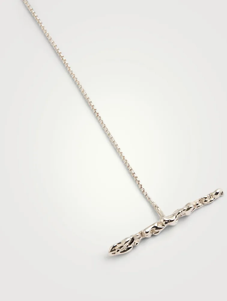 Roca Sterling Silver Toggle Necklace