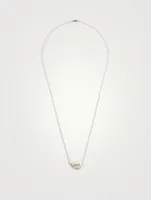 Keshi Sterling Silver Necklace With Pearl