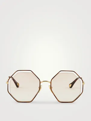 Poppy Petite Octagonal Sunglasses