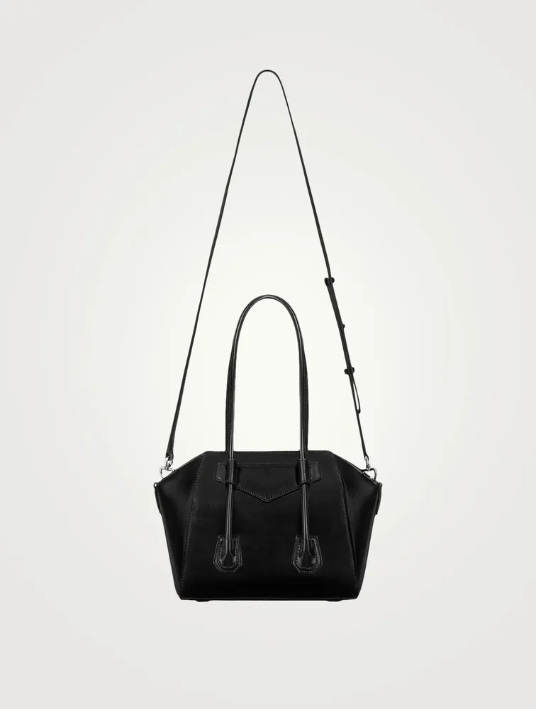 Mini Antigona Leather Bag With Lock