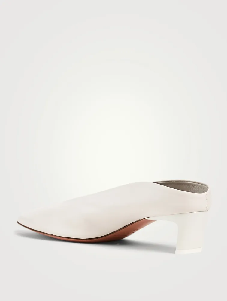 Clara Leather Mules