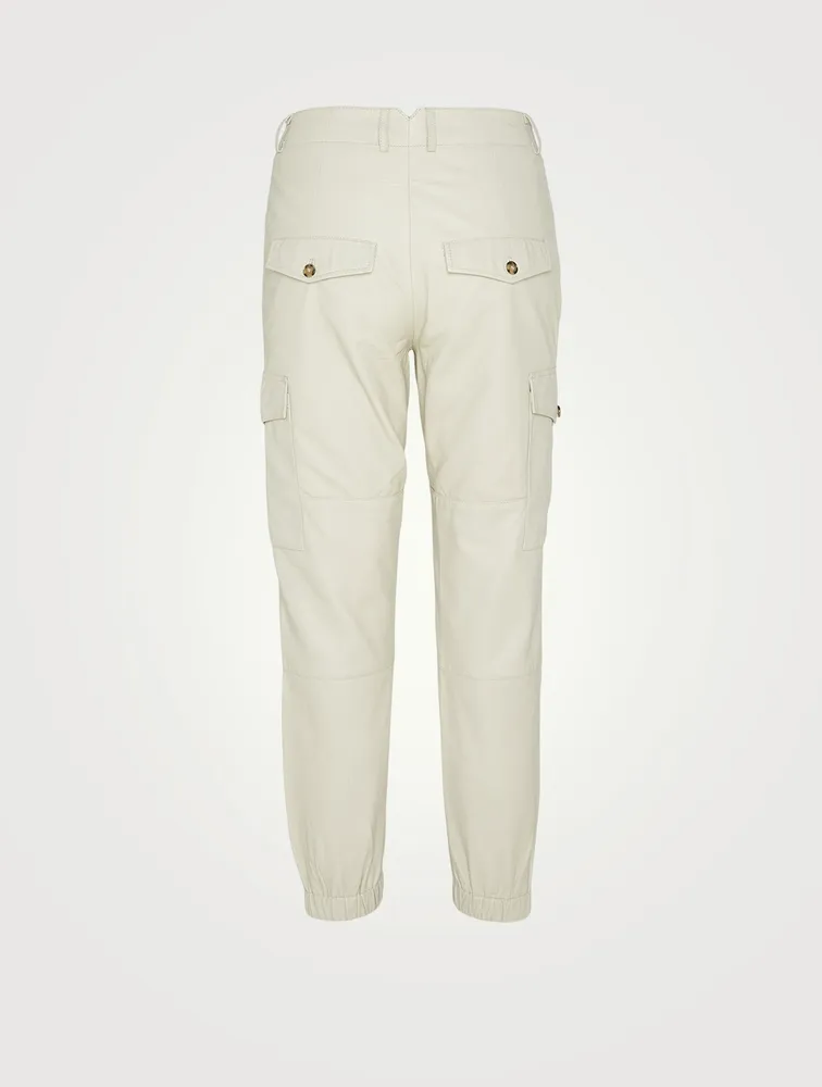 Dancer Leather Cargo Pants