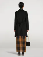 Laila Wool Coat With Waterfall Collar