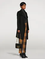 Laila Wool Coat With Waterfall Collar