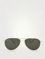 Benedict Aviator Sunglasses