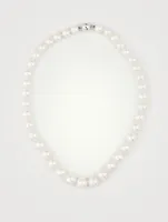 18K White Gold Pearl Necklace