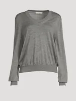 Stockwell Cashmere V-Neck Sweater