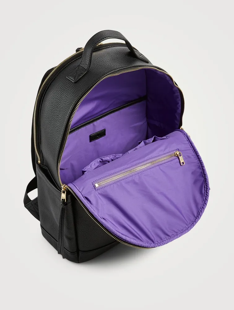 Vegan Leather Backpack