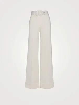 Jersey Belted Pants