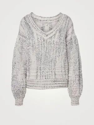 Sydnee Cotton V-Neck Sweater