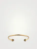 Thin Twin Skull Bracelet