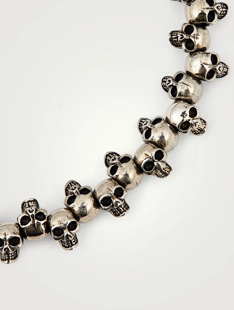 Skull Bead Bracelet