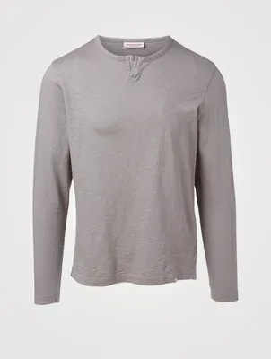 Ackley Organic Cotton Long-Sleeve T-Shirt